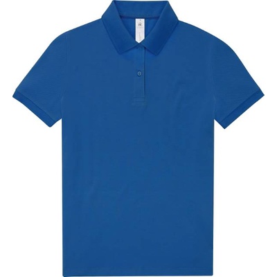 B&C Collection B&c my polo 210 / Дамска поло тениска от пике от тежък памук - кралско синьо m (01w46345002)