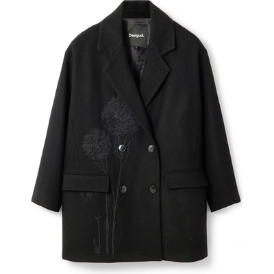 Desigual Преходно палто черно, размер S