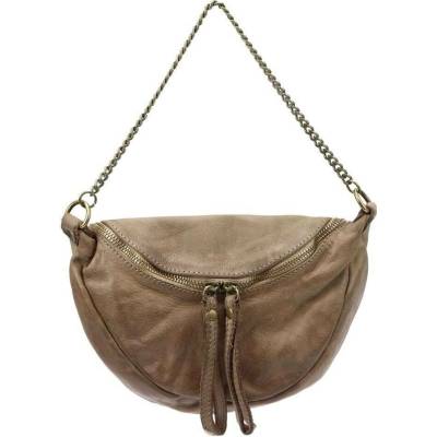 VS 018 Taupe kožená kabelka Medium Letterbox Natural s odnímatelným popruhem