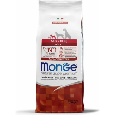 Monge Dog Mini Adult Monoprotein Lamb 7,5 kg