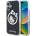 Hello kitty Калъф Hello Kitty IML Fun bow Magsafe за iPhone 16 - черен (3666339336585)