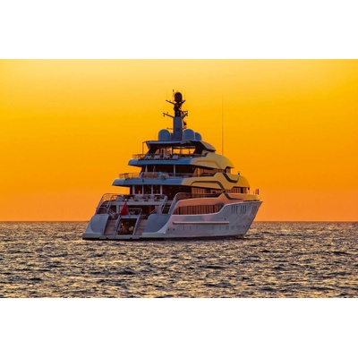 DIMEX ART Флизелинов фототапет яхта в морето 375 x 250 см