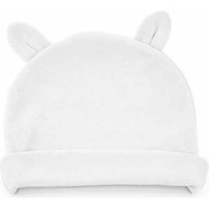 BabyJem Бебешка шапка BabyJem - White, 50-56 cm (585) - baby