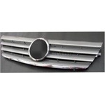  Решетка за Mercedes C203 Coupe (2000-2007) - 4 ребра хром