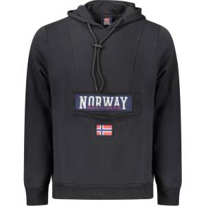 Norway 1963 Спортно горнище с цип за мъже norway 1963, Размер m, Цвят Черен (xxx849429_neblack)