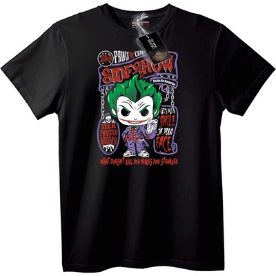 NOONEBRAND Тениска Joker Шоу - 3XL, White