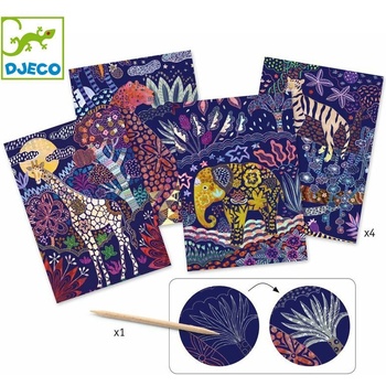 Image 1 of DJECO - Комплект скреч карти Lush Nature DJ09728