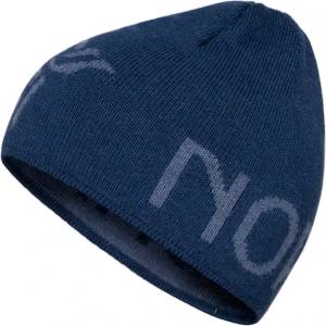 Norrøna Зимна шапка (beanie) Norrøna /29 Merinoull Logo Beanie - Indigo Night Melange - размер One Size (904-0969-0211)