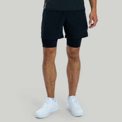 Strix šortky 2v1 ULTRA Black