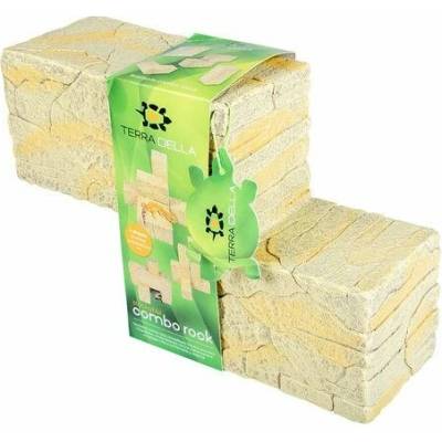Cobbys Pet Terra Della Stavební prvky s pískovým kamenným vzhledem 3 Beige 28 x 9 x 18,5 cm
