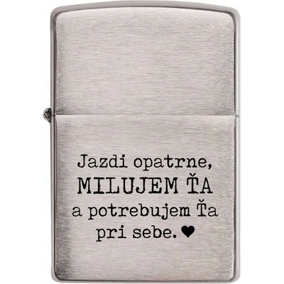 Zippo Jazdi Opatrne