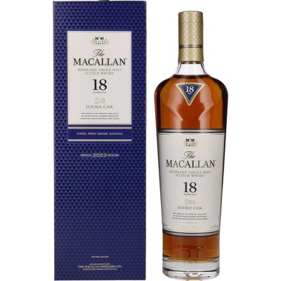 Macallan Double Cask 18y 43% 0,7 l (holá láhev)