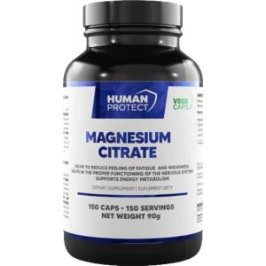 Human Protect Magnesium Citrate Caps [150 капсули]