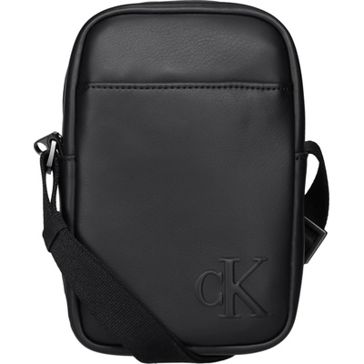 Calvin Klein BOLD CK SLIM REPORTER Čierna