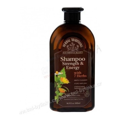 Herbal Traditions: Šampon Síla a energie“ se 7 bylinam 500 ml