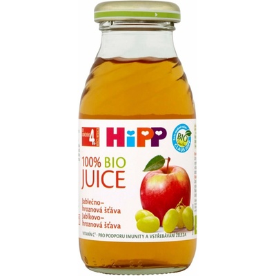 HiPP BIO jablkovo-hroznová 200 ml