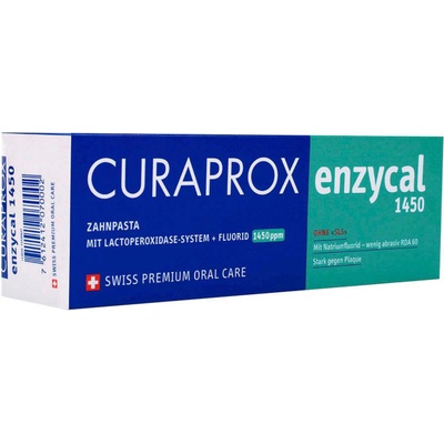 CURAPROX Enzycal 1450 паста за зъби - 75 мл
