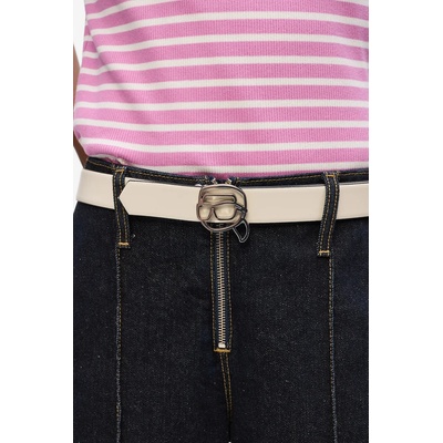 Karl Lagerfeld Кожен колан с две лица Karl Lagerfeld IKON (A4W33048)