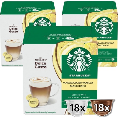 STARBUCKS MADAGASCAR VANILLA MACCHIATO 12 kapsul