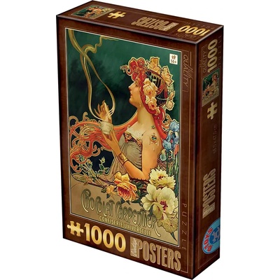 D-Toys - Puzzle Chocolate Carpentier - 1 000 piese