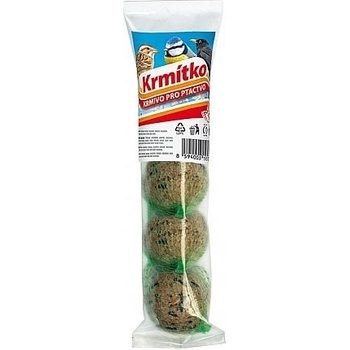 Krmítko Lojová guľa s bílkovinou 4 x 90 g