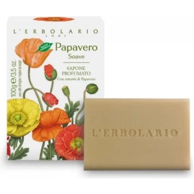 L'Erbolario Papavero Perfumed Soap - Сапун с екстракти от мак 100гр