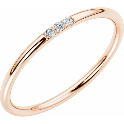 Eppi Prsten se třemi lab grown diamanty Sia R47482