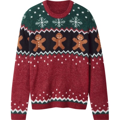 Esmara dívčí vánoční pletený svetr červená – Zboží Dáma