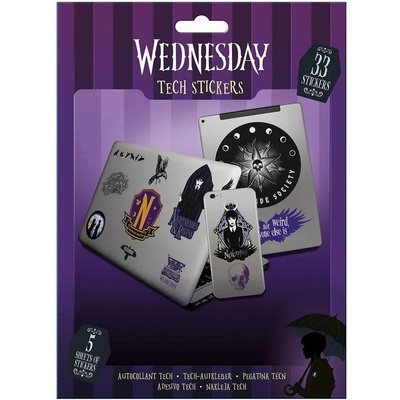 Pyramid International Sada samolepek Wednesday