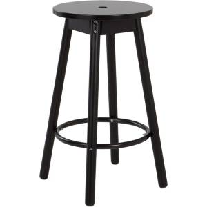 Jotex Черен бар стол от масивен бор (височина на седалката 65 cm) Kinna - Jotex (1575552-02-0)