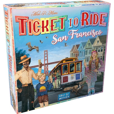 Days of Wonder Настолна игра Ticket To Ride: San Francisco - семейна