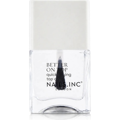 Nails.Inc Better On Top Quick-Drying Top Coat (Transparent) 14 ml