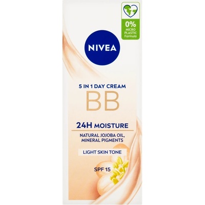 Beiersdorf AG, Germany Хидратиращ BB крем NIVEA 50 мл за светъл тен
