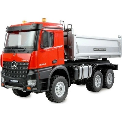 Amewi RC sklápěč Mercedes-Benz Arocs 6x6 RTR červený Trade e.K. RC_318443 1:14