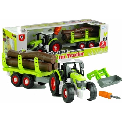 Mamido Traktor s prívesom na drevo