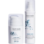 Biotrade Pure Skin Комплект - Ексфолиращ тоник и Озаряващ дневен крем за лице, SPF50+, 60 + 50 ml