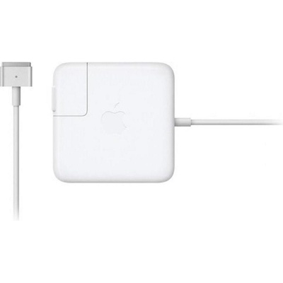 Apple Оригинално Зарядно за MacBook, Apple 220v Magsafe 2 Charger A1424 85w, Бял (Bulk) (A1424/Md506/Bulk)