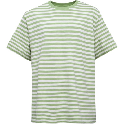 s.Oliver pánské tričko T-SHIRT Zelená Bílá