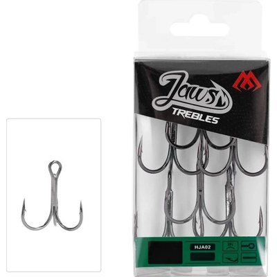 Mikado Trojháčiky Jaws veľ. 2 5 ks