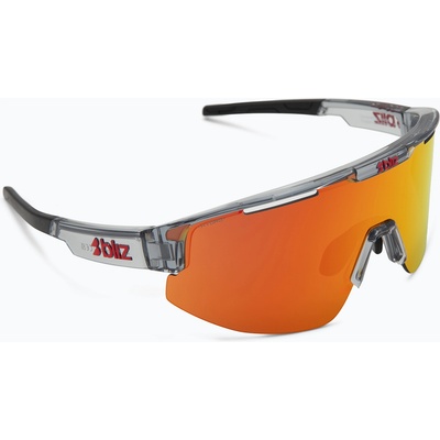 Bliz Слънчеви очила Bliz Matrix transparent dark grey/brown red multi