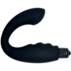 X Fun Вибратор за g-точка и простата "sunlight black" 19 см