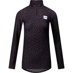 Eivy Дамско синтетично термобельо Eivy Women's Journey Top Longsleeve - Black Leopard - размер XS (114-3234-0112)
