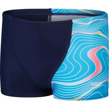Speedo Бански boys digital allover v-cut aquashort