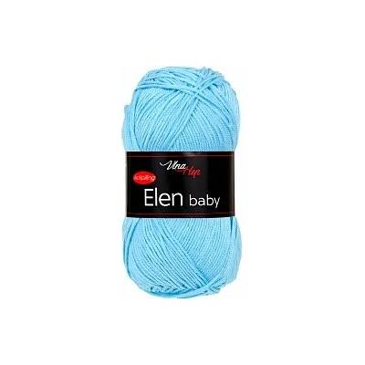 Vlna-hep Příze Elen baby 41241 světle tyrkysová