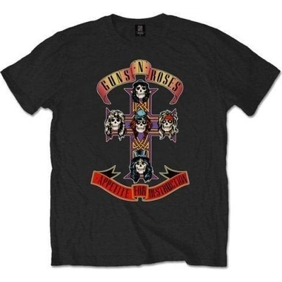 Guns N' Roses tričko Appetite for Destruction Black