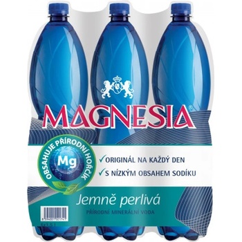 Magnesia Přírodní jemně perlivá multipack 6 x 1,5 l
