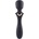 XMS Вибро масажор медицински силикон "elegance wander wand black" 23 см