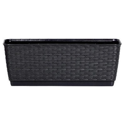 Prosperplast truhlík RATOLLA PW 49,2x17,2x17,4 cm ANTR (S433) závěs. s miskou