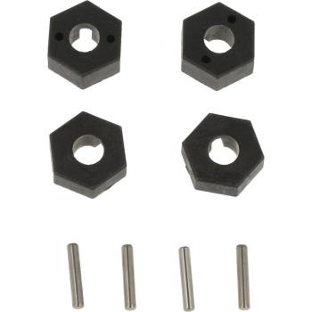 HOBAO Mini ST Wheel Hex Hub with Pin (4 pcs) (H11217)