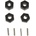 HOBAO Mini ST Wheel Hex Hub with Pin (4 pcs) (H11217)